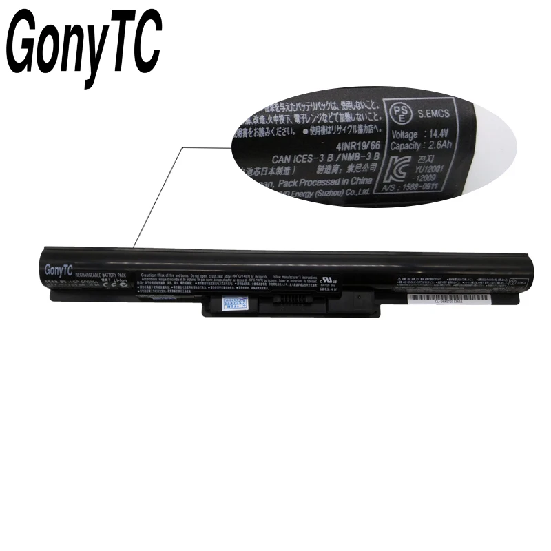Японская ячеечная VGP BPS35A Батарея для SONY Vaio подходит 14E 15E SVF1521A2E SVF15217SC SVF14215SC SVF15218SC
