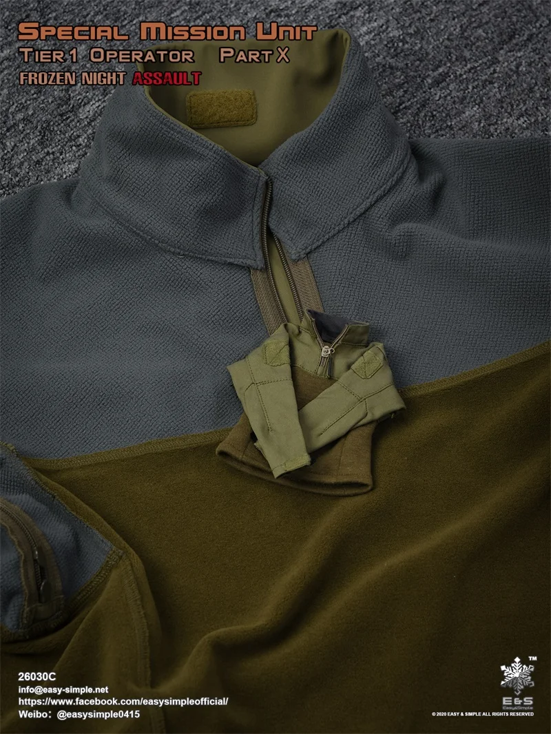 

In Stock For Sale 1/6th Combat Jacket Coat Model Of EASY&SIMPLE ES 26030C For Usual 12inch Doll Action Collectable