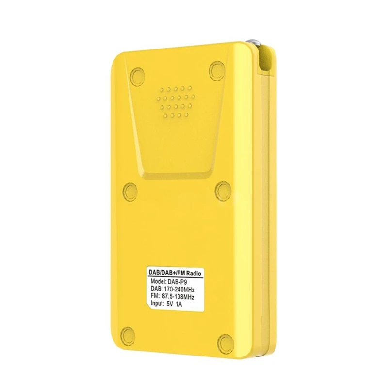 Портативный mp3 плеер OOTDTY мини DAB цифровое радио FM цифровой демодулятор Built in