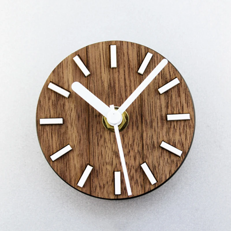 Настенные часы нетикающий магнит на батарейках холодильник кухня простое