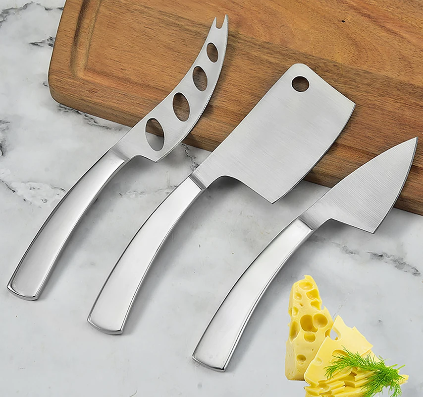 

4pcs/Set Stainless Steel Cheese knife Cheese Slicer Cutter Knife Creative Cheese Graters Kitchen Tools Cake Spatula Butter Knife