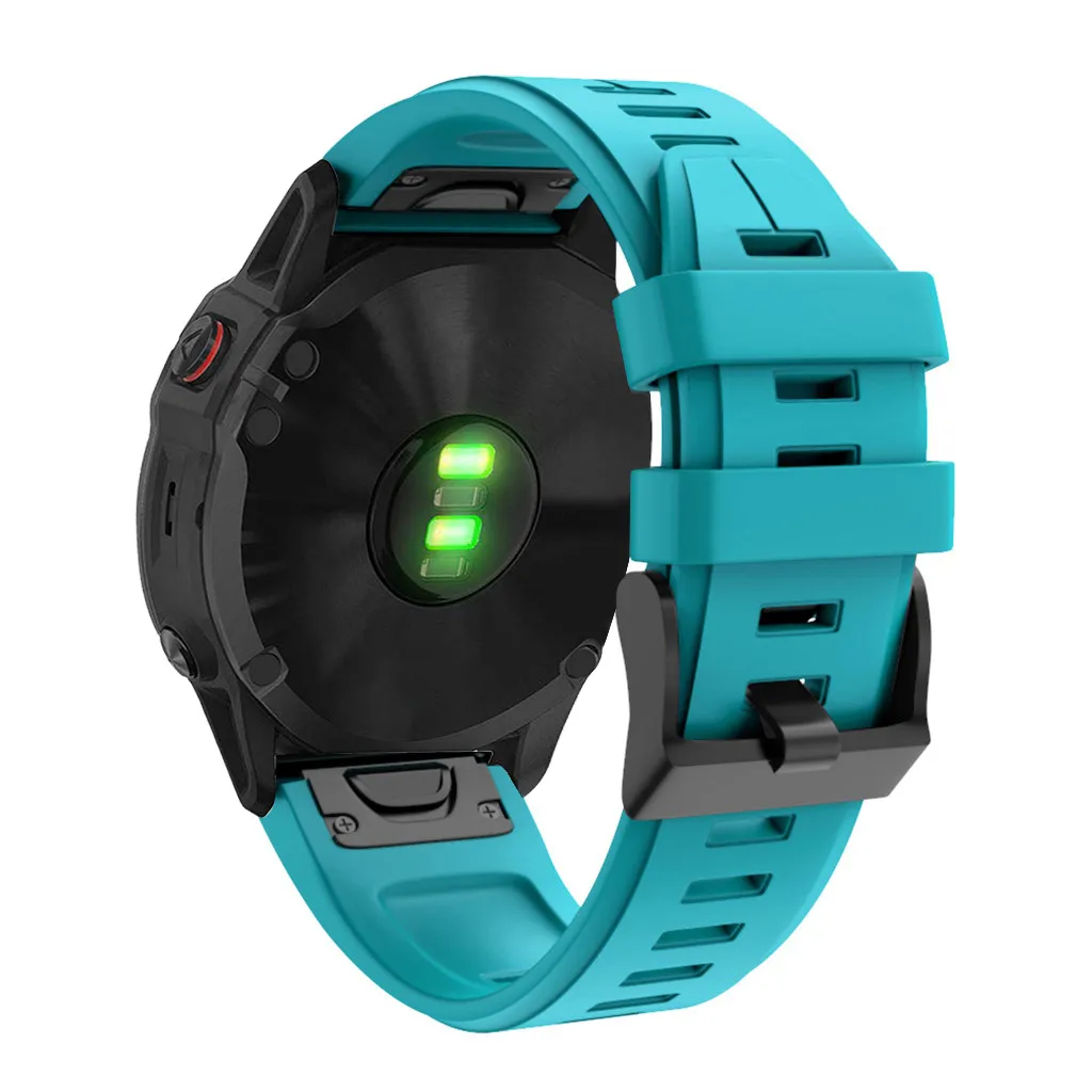 

Fashion Silicone Quick Release Watch Band Wrist Strap For Garmin Fenix 6X/Fenix 6XPro Colorful SmartWatch Accessories Gift