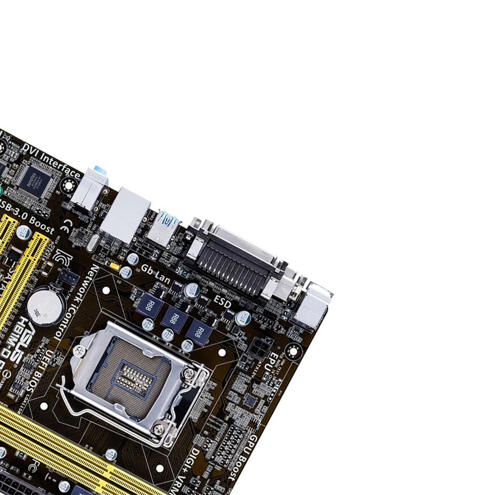 Asus H81M-D PLUS Desktop Motherboard H81 LGA 1150 For Core i7 i5 i3 DDR3 16G SATA3 USB3.0 VGA Micro-ATX Original Used Mainboard |