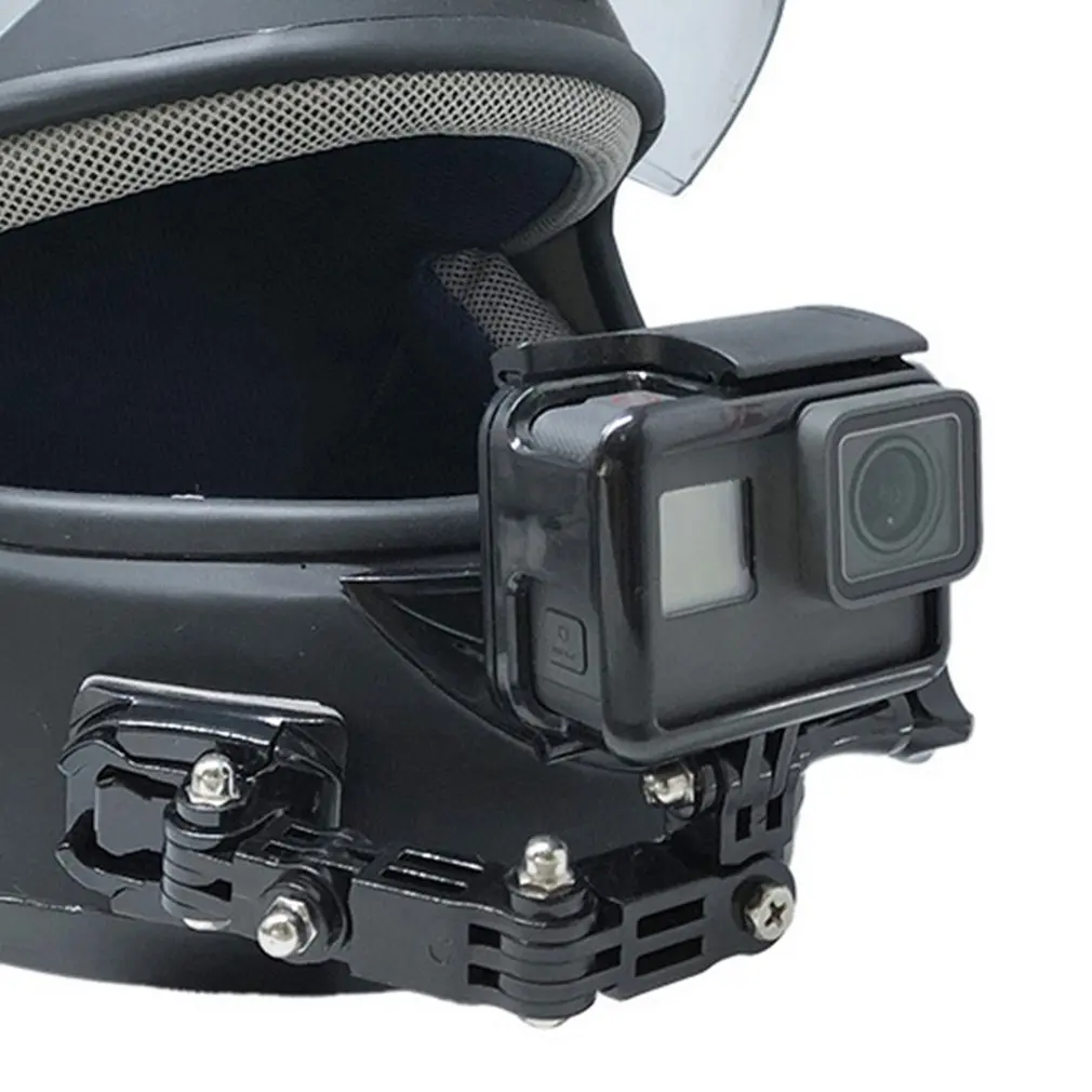 Регулируемый шлем изогнутое клейкое Боковое крепление для xiaomi yi 4K GoPro HD Hero 2 3 + 4 5 6