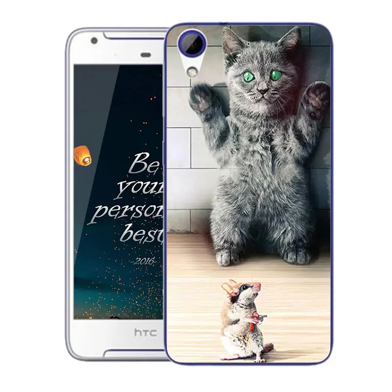 Для HTC Desire 628 гелевый Мягкий ТПУ защитный чехол с принтом Dangou Силиконовый для