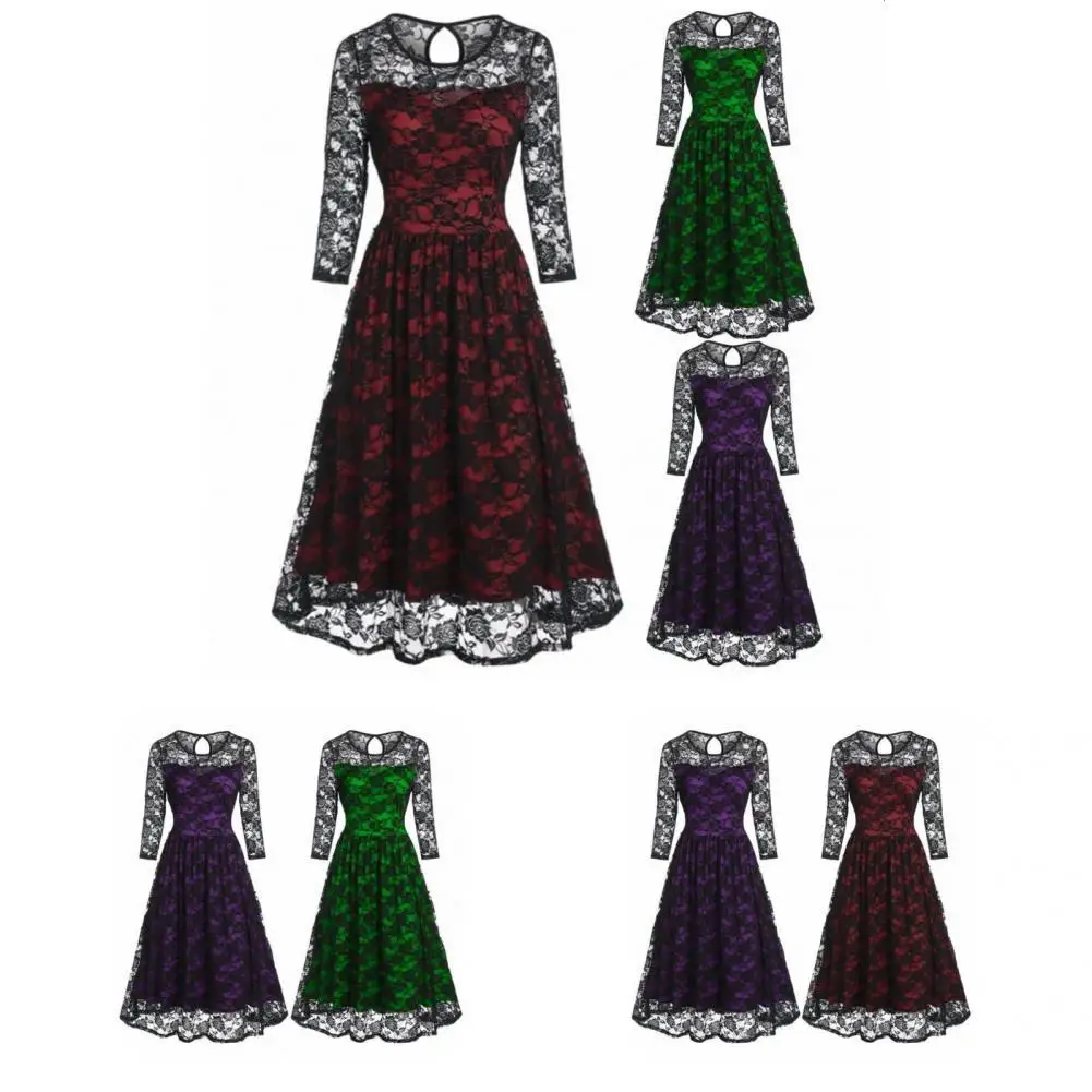 

Элегантное Прозрачное платье А-силуэта на весну и осень, платье миди с вырезами для свадьбы