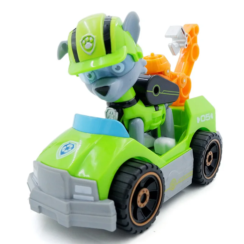 9 стилей музыкальный свет аниме патруль фигурка лапа деформация самокат