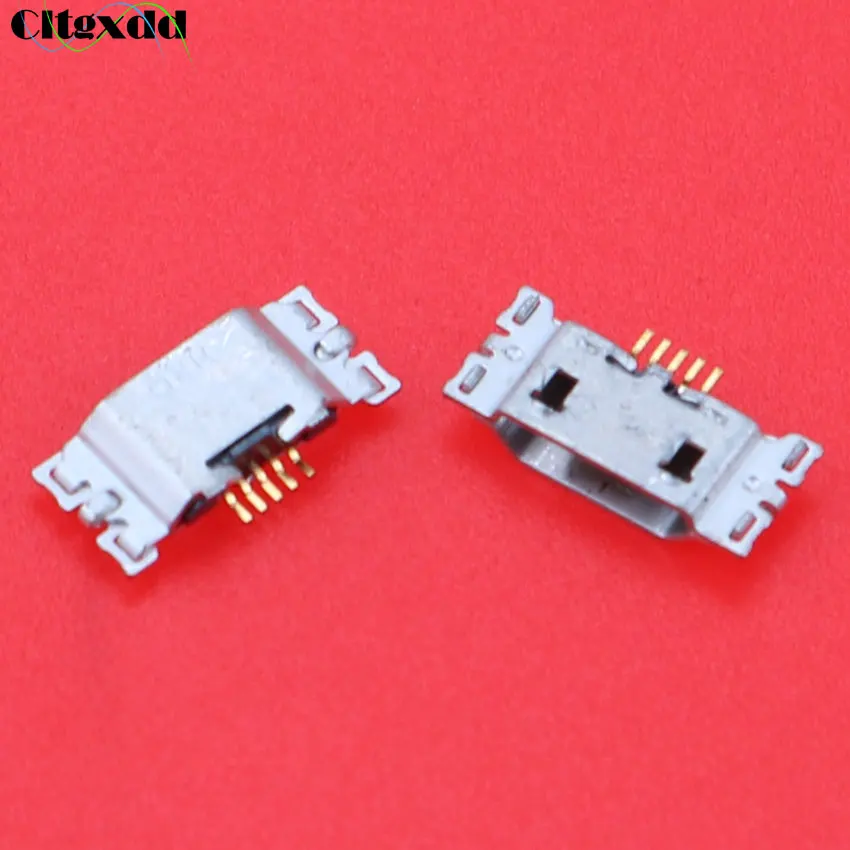 Разъем Micro USB Cltgxdd 1 шт. гнездовой разъем с 5 контактами зарядный порт для Motorola Moto G5S