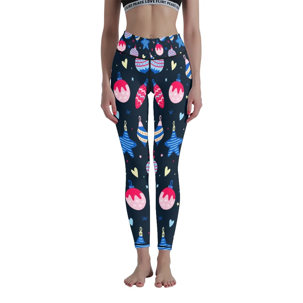 

Outdoor Leisure 3D Pattern Printing Seamless Yoga Nine-point Pants for Running Lightweight Sports High Waist Leggings TightPants
