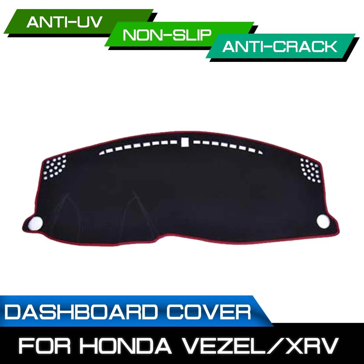 

Коврик для приборной панели автомобиля, Противоскользящий коврик для Honda VEZEL XRV 2015 2016 2017 2018-2020, защита от ультрафиолета