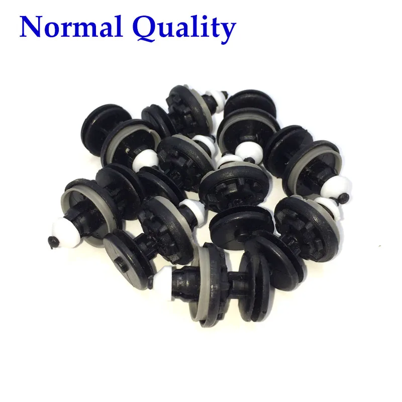 10 шт. OEM качество нейлон Пластик заклепки 8 мм крепление с отверстиями для двери