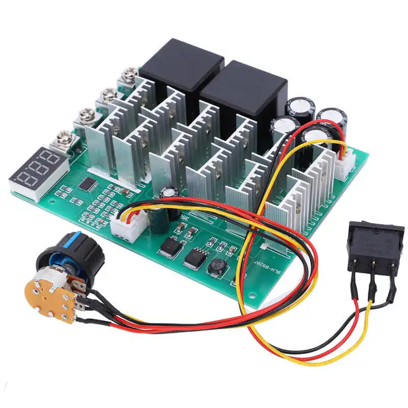 Модуль регулятора скорости двигателя 10-55 В постоянного тока переключатель