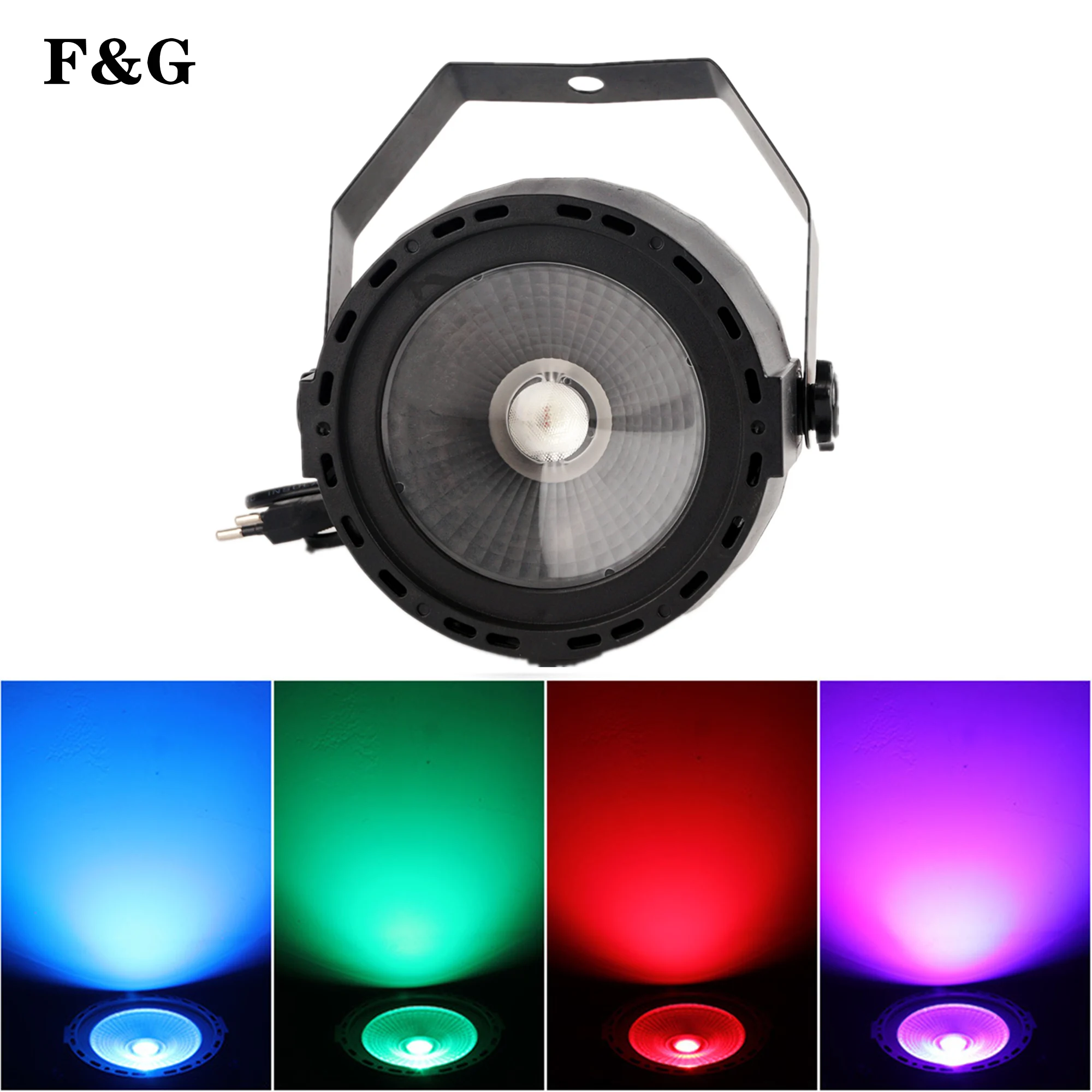

Luz LED COB Par 3 en 1, Control remoto inalámbrico, 30W, RGB, efecto de iluminación de escenario profesional para Fiesta de DJ y