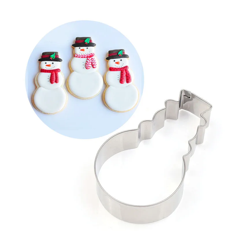 14 Pack Christmas Cookie Cutter Stainless Steel Cut Candy Biscuit Mold Cooking Tools Theme Metal Cutters Mould |
