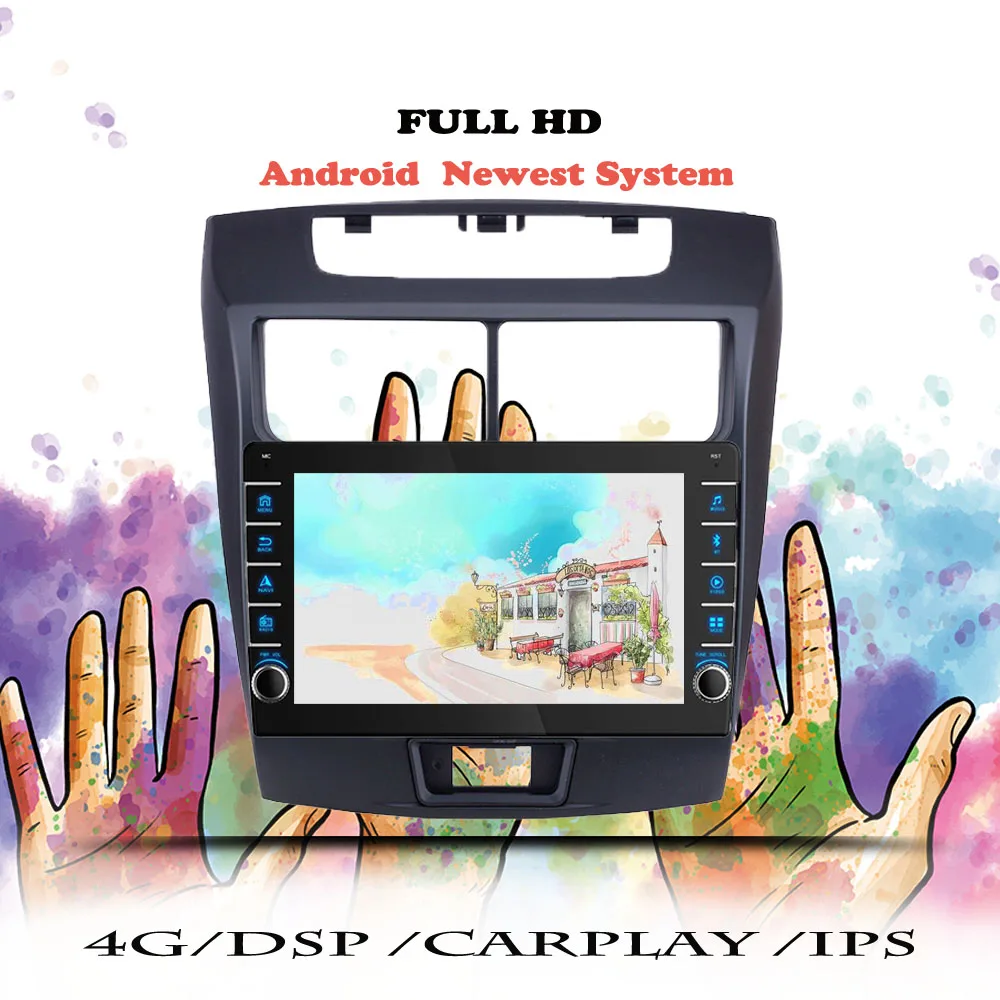 Мультимедийный плеер Android 12 для Toyota Avanza Xenia 2010-2013 2014 2015 2016 2017 2018 Автомобильный