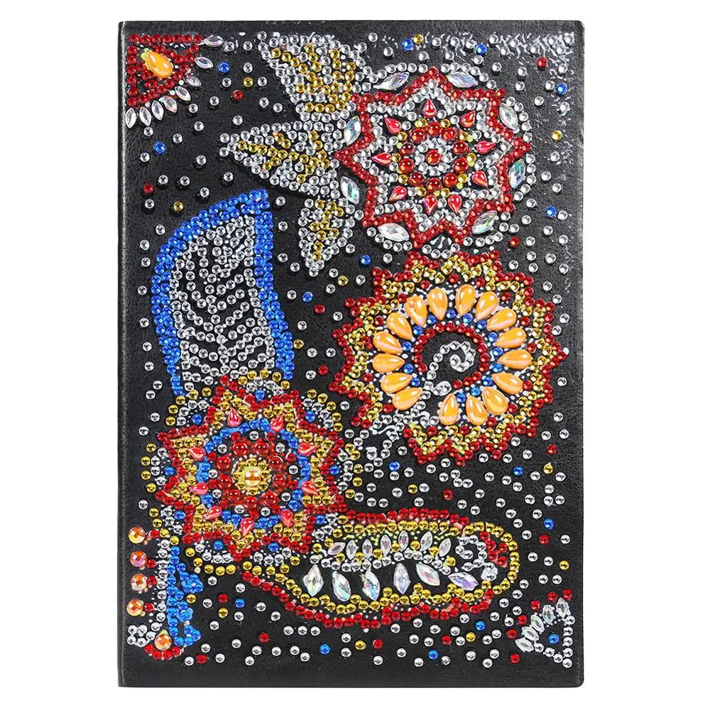 Новинка 2019 поделки мандала специальная форма алмазная живопись 50 страниц А5