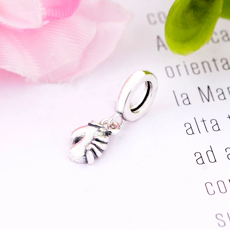 100% серебро 925 пробы Φ Key горный ключ бусина подходит для оригинального бренда