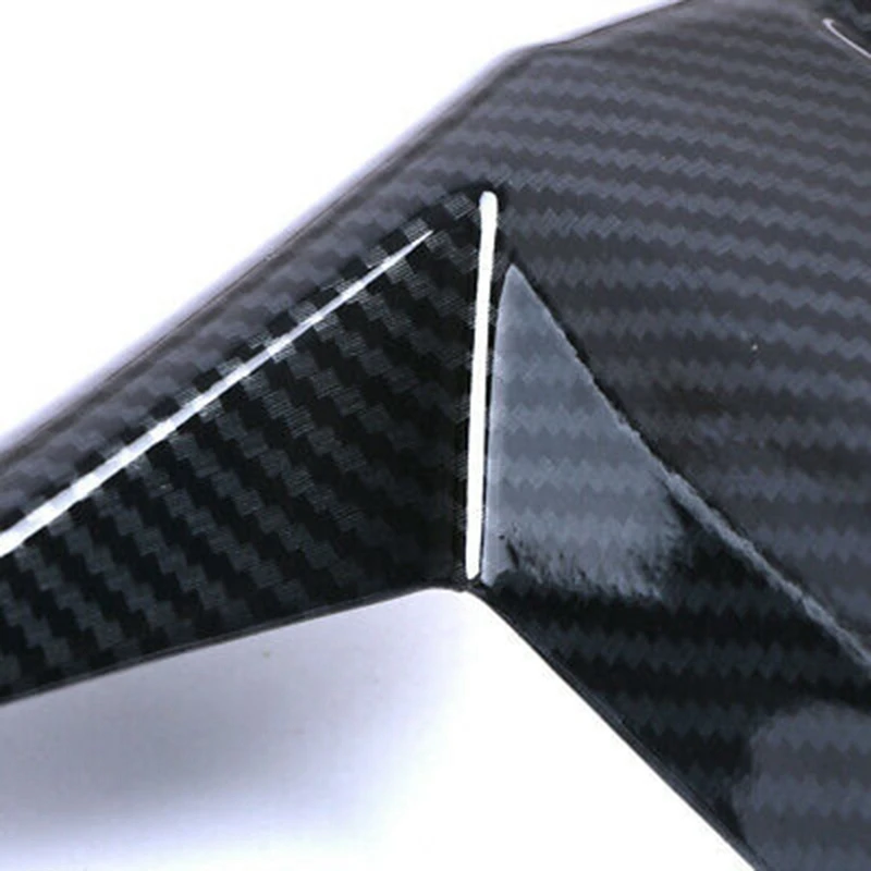 

Carbon Fiber Look Inner Rear Air Condition Vent Cover Trim for Cadillac CT4 2020