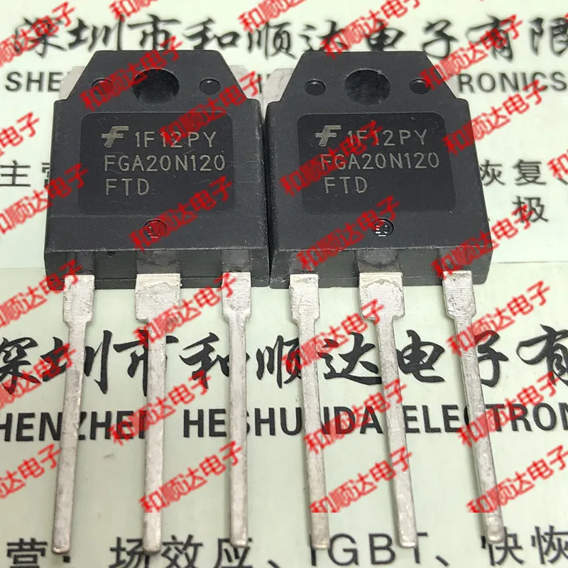 10 шт./лот FGA20N120FTD новый запас TO-3P 1200V 20A | Электронные компоненты и принадлежности