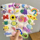 Заколки для волос для девочек, 6 шт.компл., Мультяшные заколки