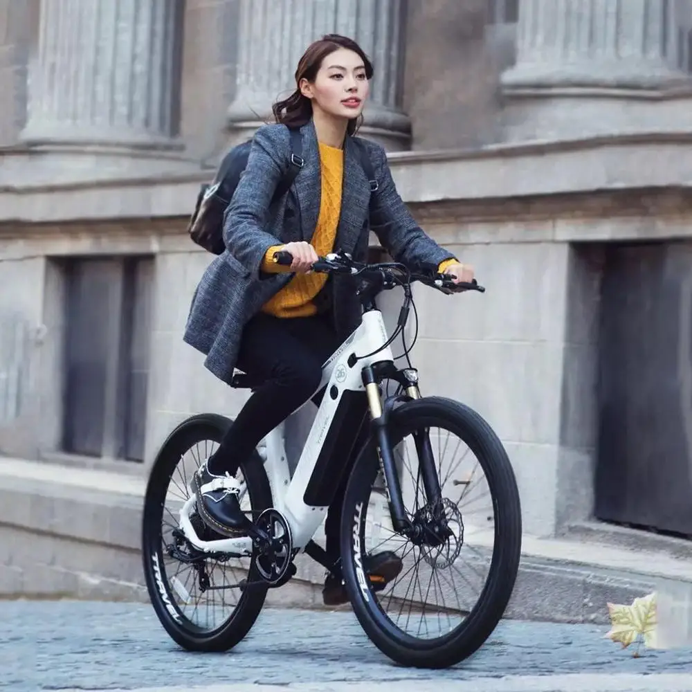 Koop 26 Inch Elektrische Mountainbike 48V Verborgen Lithium Batterij Urban Leisure Woon-werkverkeer In Plaats Van Lopen Elektrische Booster Fiets