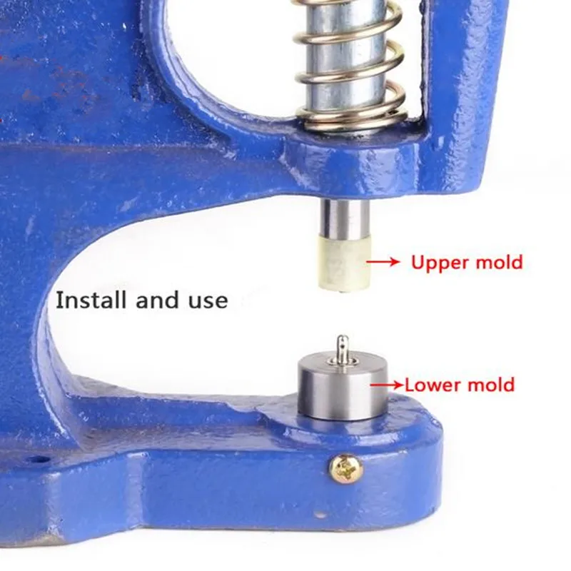 Форма для установки заклепок с двойной крышкой кожаная швейные Крепежные