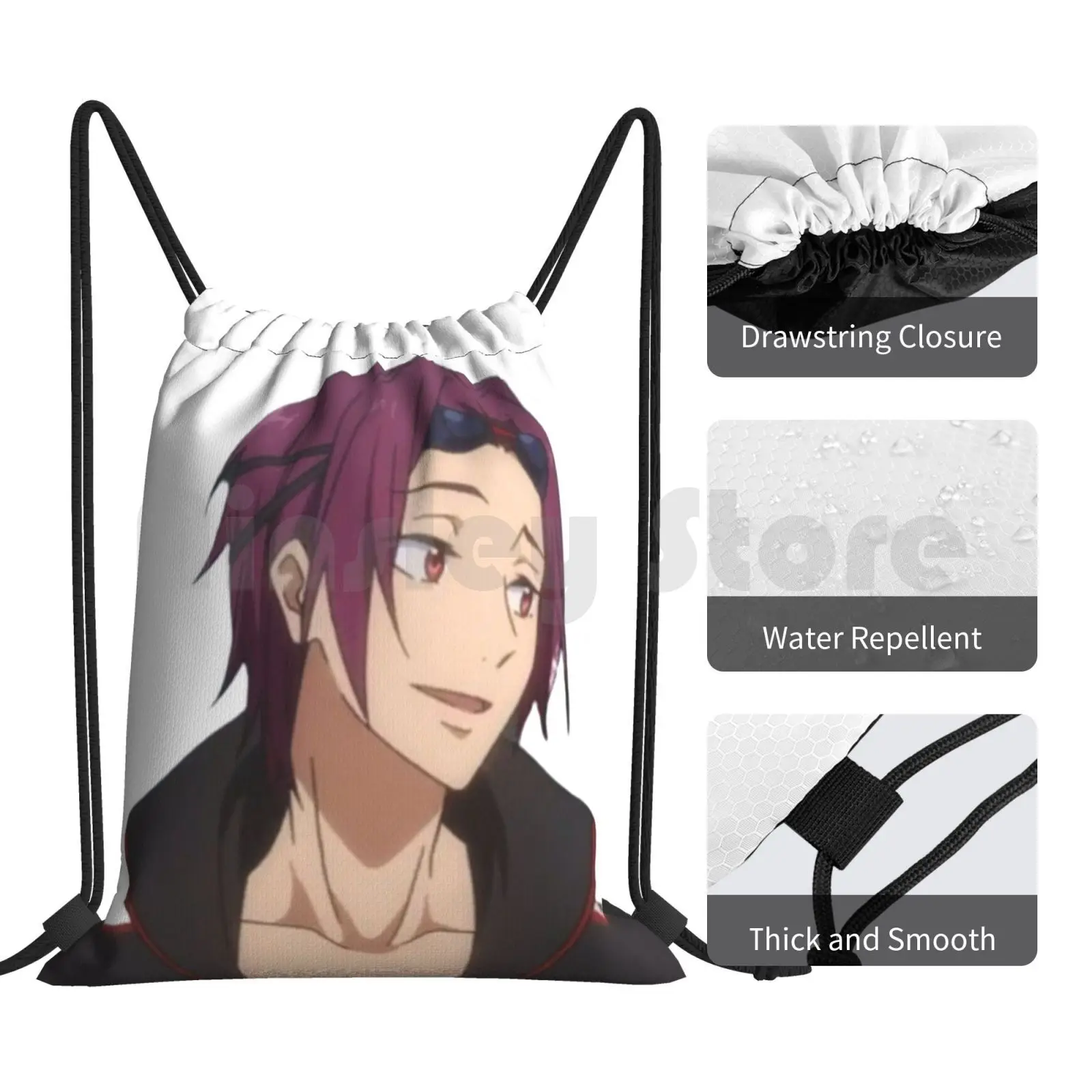 Рин от бесплатно! Рюкзак сумка с Кулиской Водонепроницаемая тренировочная Rin