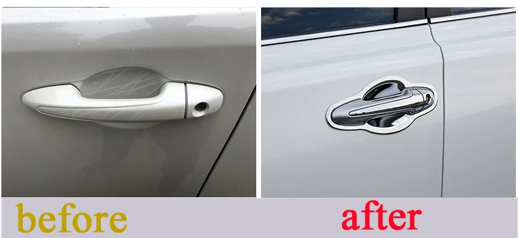Для Toyota RAV4 2013-2017 аксессуары Дверная ручка Крышка Автомобильная дверная чаша