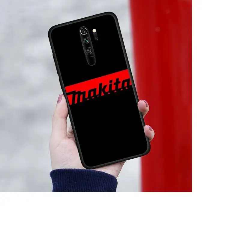 

Black Soft Silicone Toolbox Box Phone Cases For Redmi 7 8 9 A K20 30 Pro Note 8 9 Pro 9s