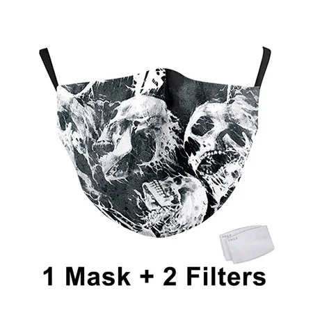 Хлопковые маски для лица с забавным мультяшным рисунком маска рта PM25 фильтр