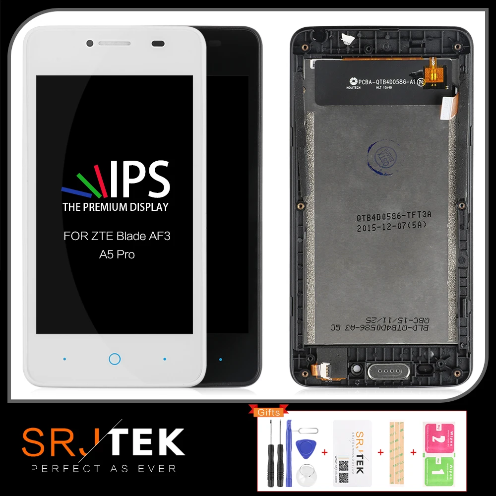 SRJTEK 4 0 ''экран для ZTE Blade AF3 дисплей T221 A5 сенсорный дигитайзер сенсор Pro ЖК