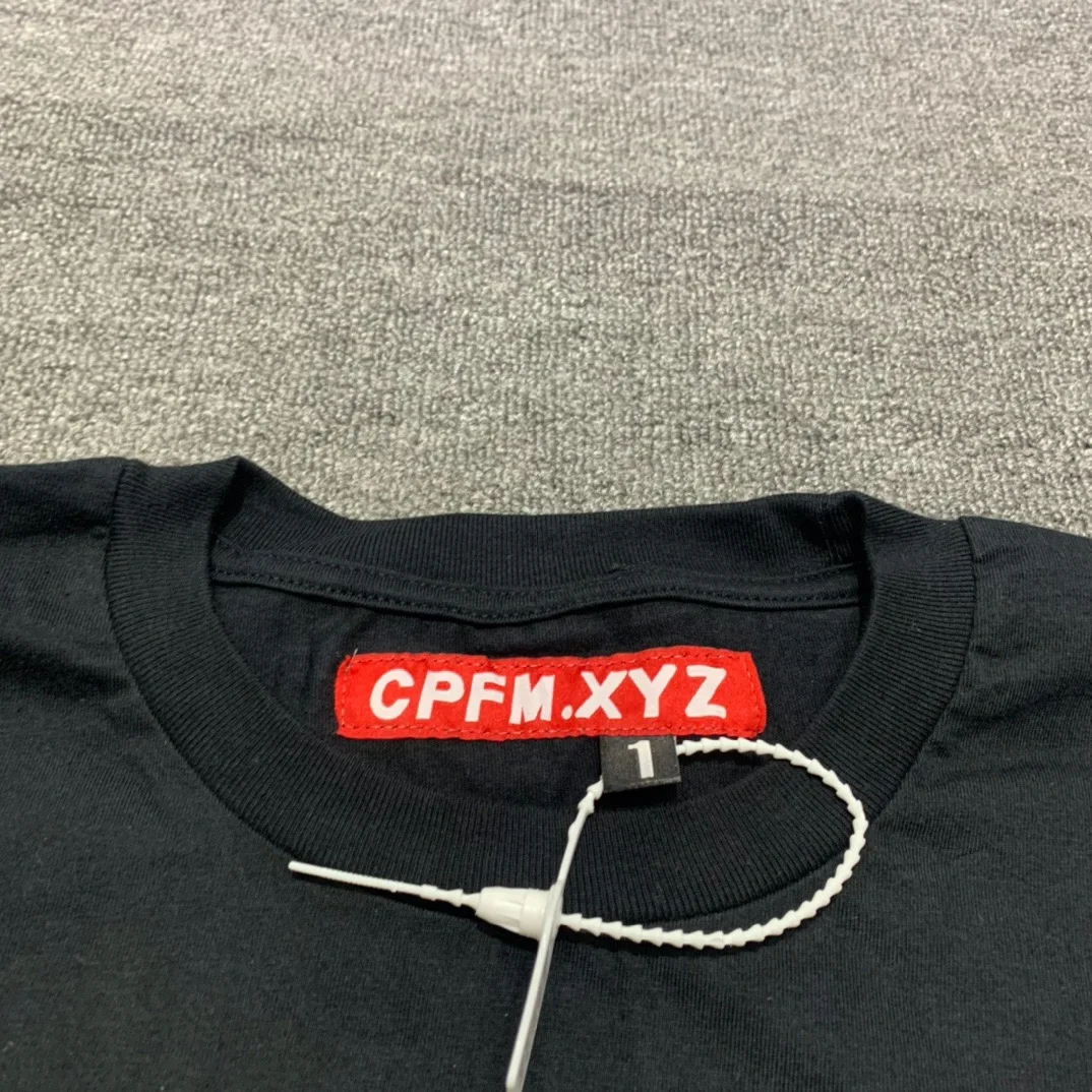 Футболка CPFM.XYZ Мужская/Женская тенниска с широким кругом майка в уличном стиле