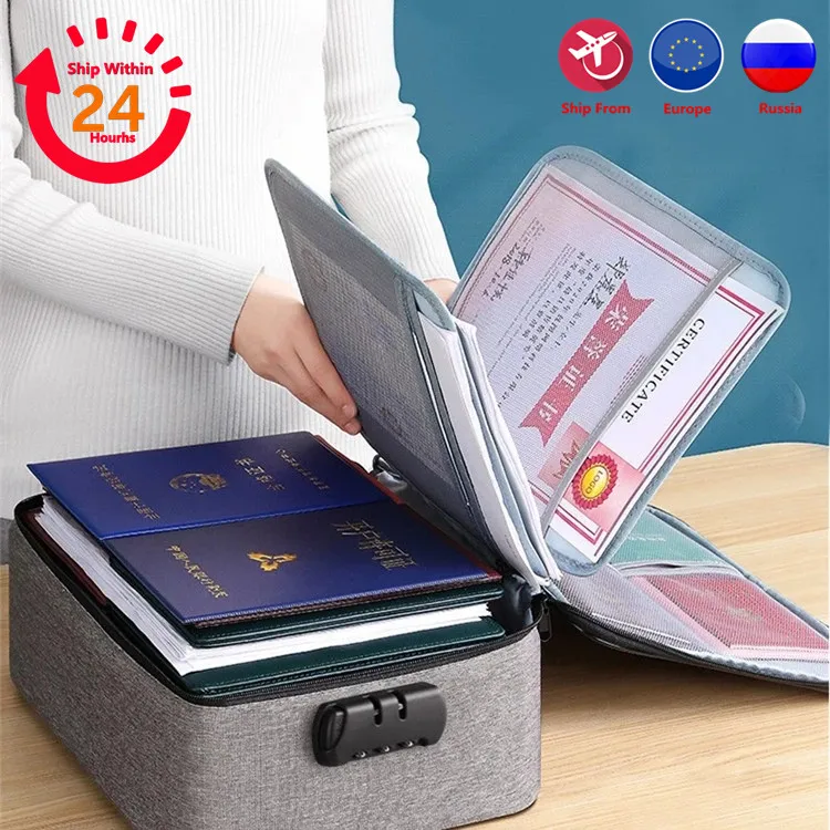 Фото Многофункциональный портфель для деловых поездок сертификат сумка-Органайзер Многофункциональный портфель для деловых поездок сертификат сумка-Органайзер