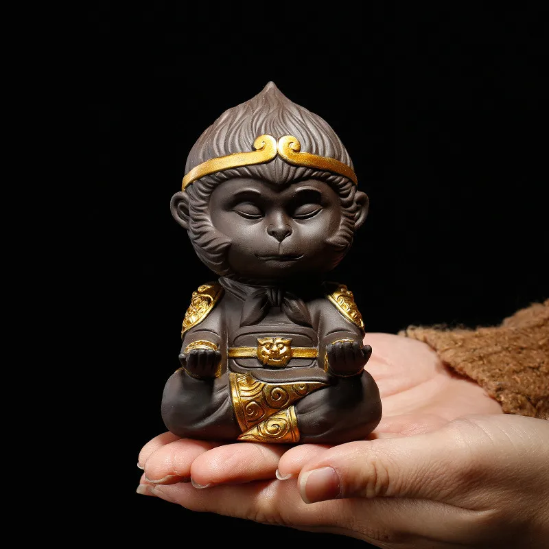 Креативная китайская глина в китайском стиле фигурка маленького животного