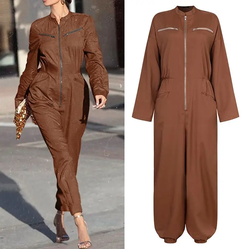 Элегантные Комбинезоны для женщин v-образным вырезом и завышенной талии 2021 Celmia