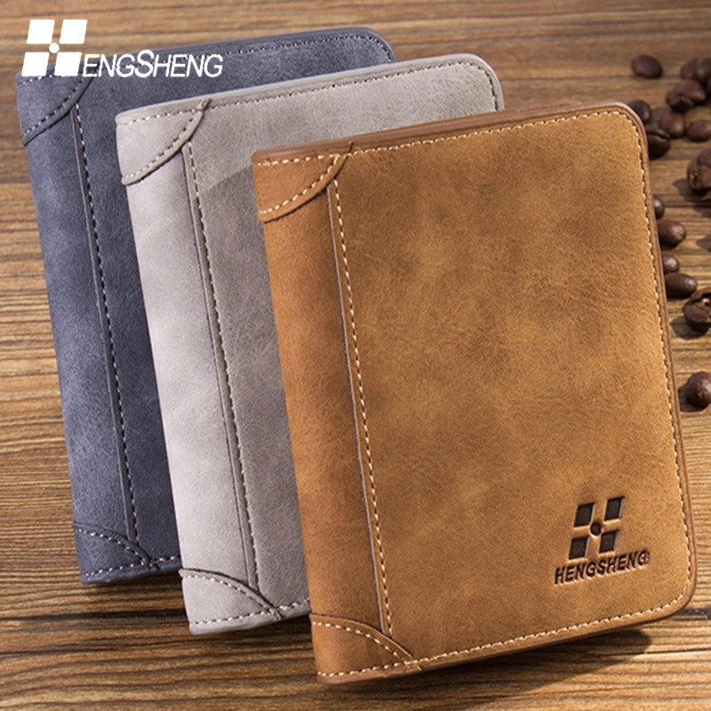 Мужской кошелек кожаный|portefeuille homme|men wallet pursewallet dollar men |