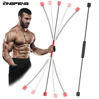 detachable flexi bar elastic rod fitness stick lose weight muscle training phyllis tremor rod feilishi gym workout equipment