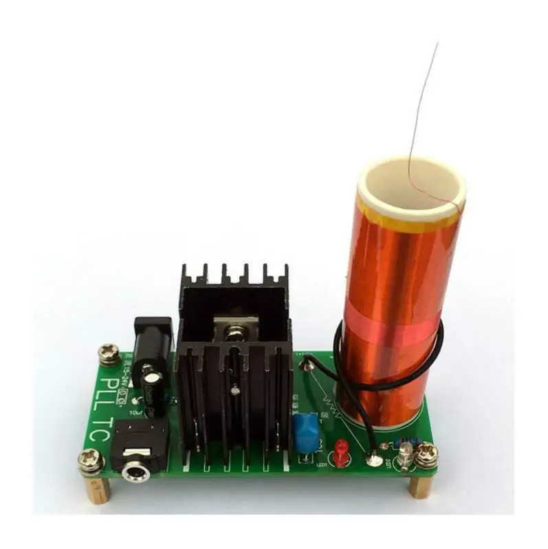 Мини катушка для прослушивания музыки плазменный динамик Tesla дуговой генератор