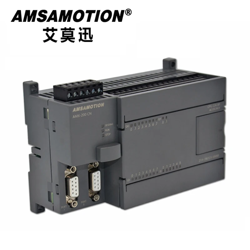 Акция! Amsamotion PLC S7-200CN CPU224XP 14I/10O 2AI 1AO AC/DC/RLY 6ES7 214-2BD23-0XB8 с PPI кабелем бесплатно