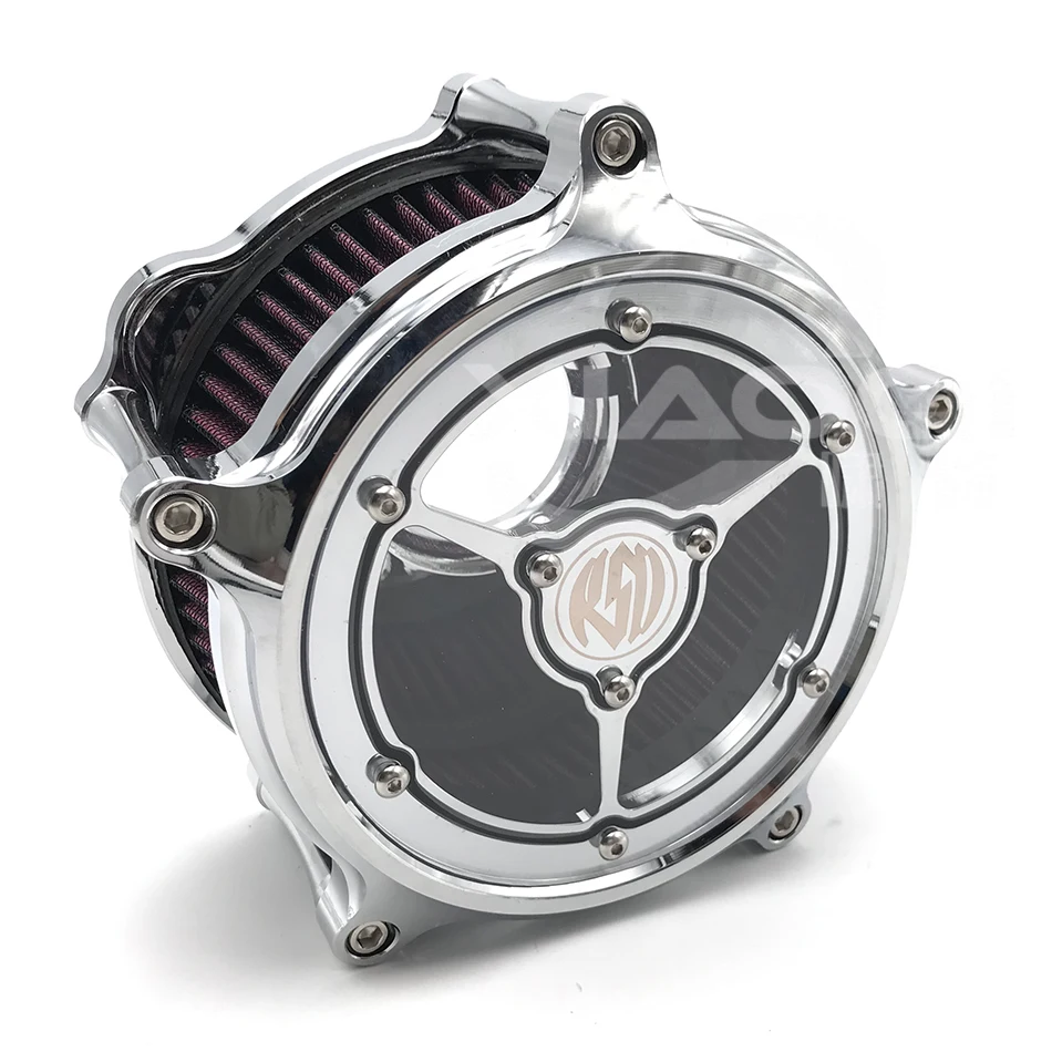 Хромированные детали для мотоцикла RSD CNC фильтр очистки воздуха турбина Harley sports car