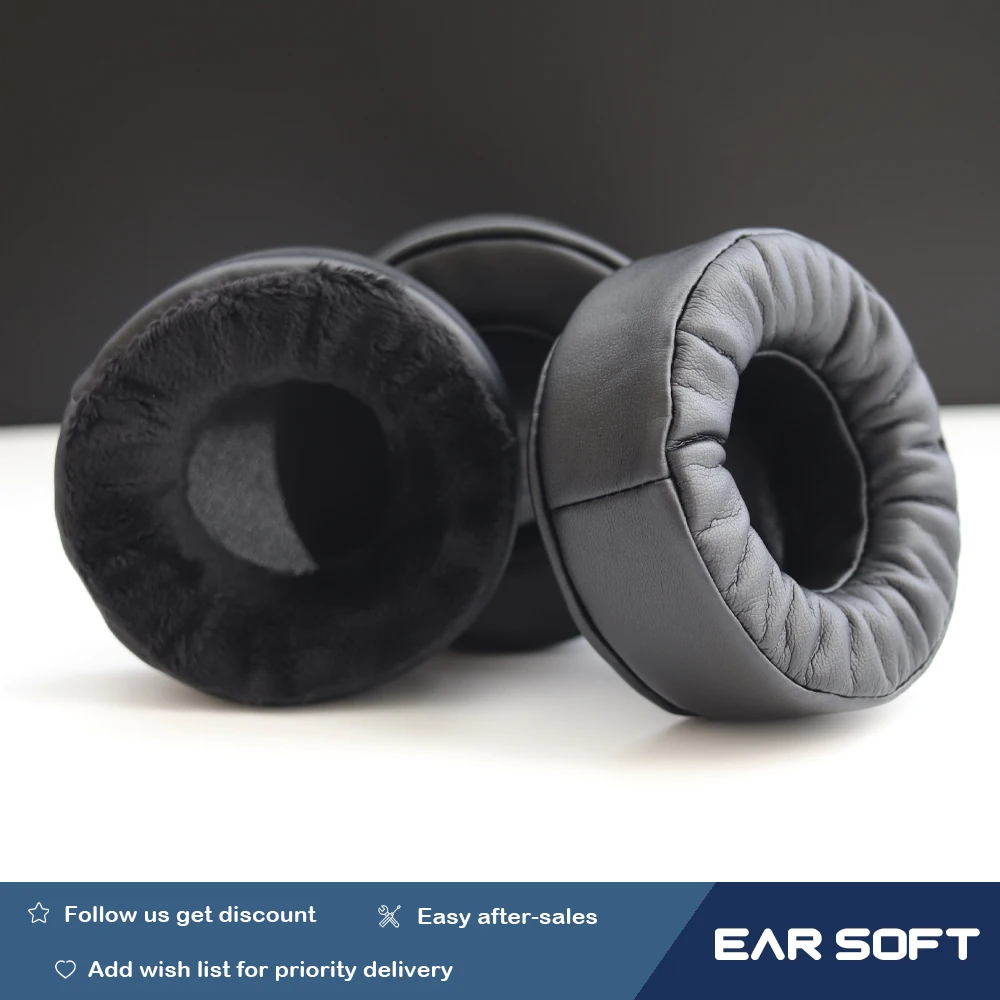 Earsoft Replacement EarPads Cushions for Sony MDR-BTN200 Headphones Earphones Earmuff Case Sleeve Accessories
