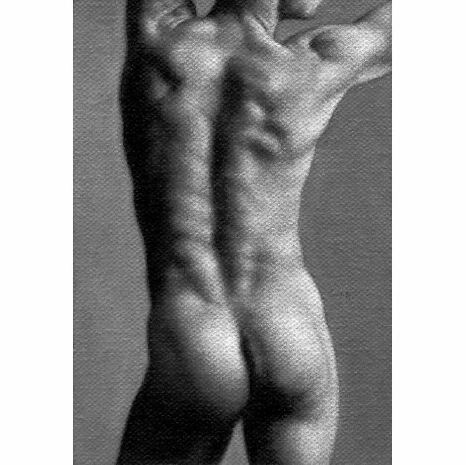 Высококачественная ручная роспись маслом на холсте: Оригинальная Черная белая