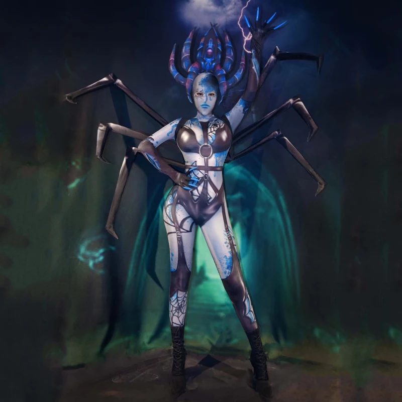 Женский комбинезон для клуба бара танцевальной команды костюмы на Хэллоуин