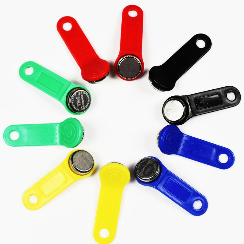 10 шт./лот Dallas DS1990A DS1990A-F5 IButton I-Button 1990A-F5 электронный ключ IB карты Fobs TM | Безопасность
