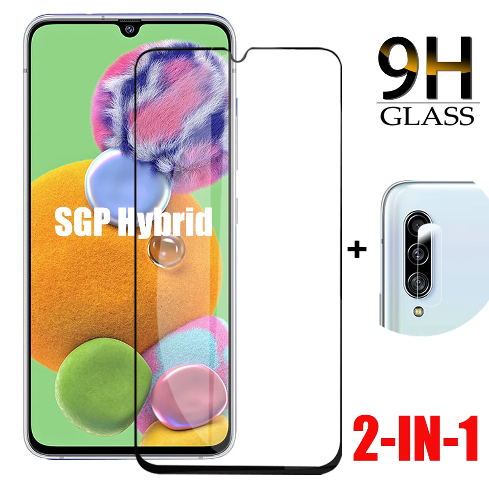 Стекло 2 в 1 для камеры samsung galaxy A90 A71 A70 A51 A31 A21s A21 стеклянные Защитные пленки A 21 51