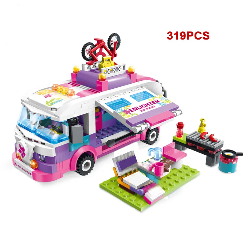 Детский конструктор туристический автобус | Игрушки и хобби