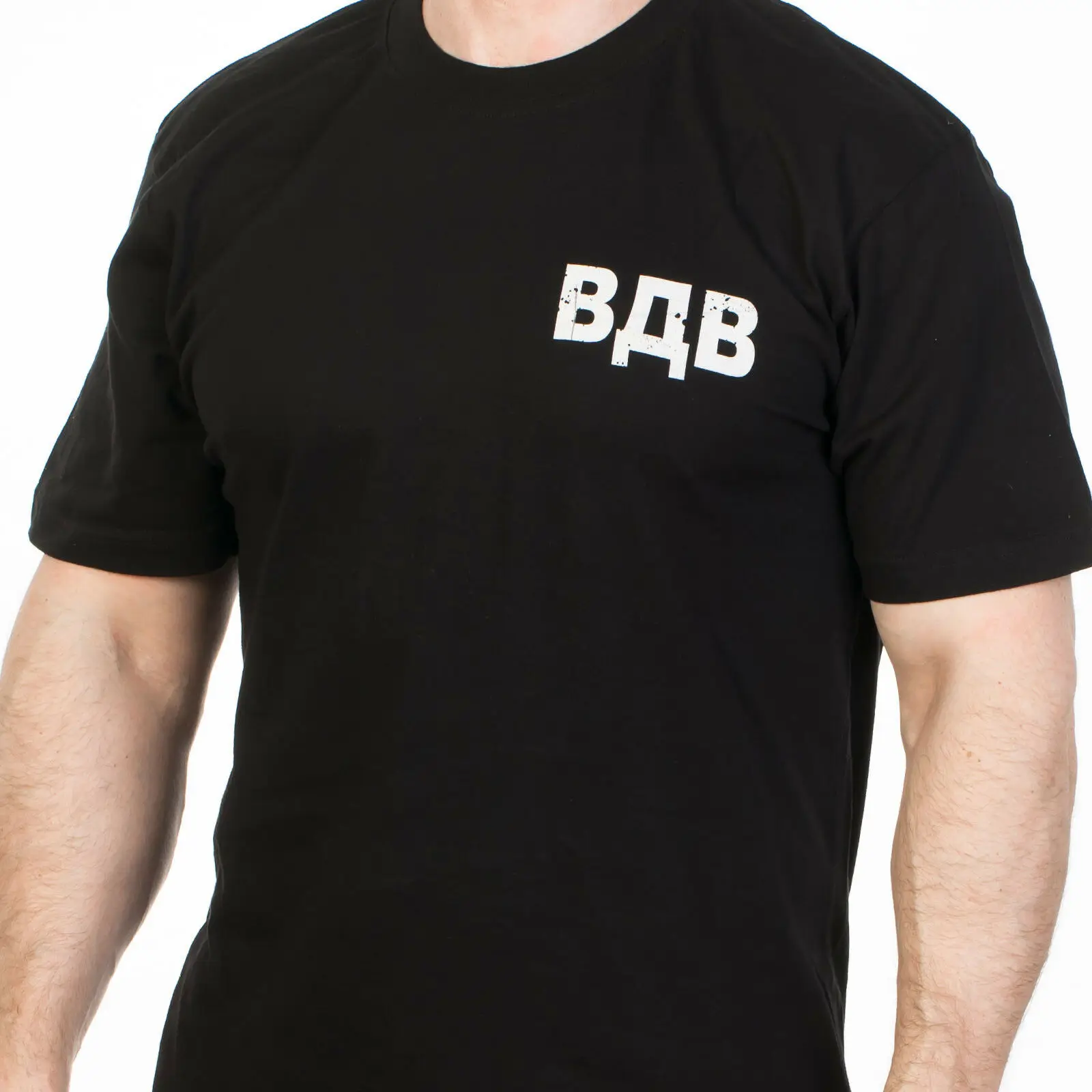 Summer Men t-shirt with Russian airborn T-Shirts russia putin military cult Men's Clothing 2021