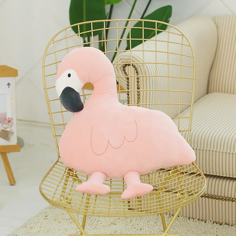 

1pc 11*50-37*39cm ins wind girl heart plush pillow fur stuffed cabbage carrot flamingo cactus kids girl holiday gift