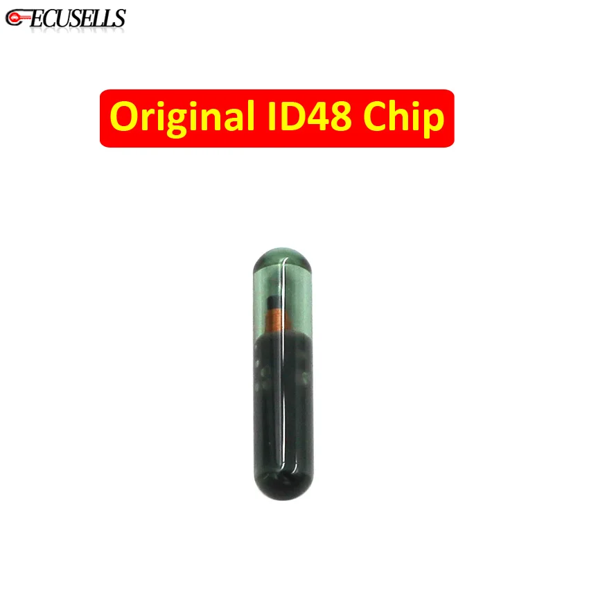 Оригинальный ID48 стеклянный чип OEM авто транспондер Заготовка ключа замка