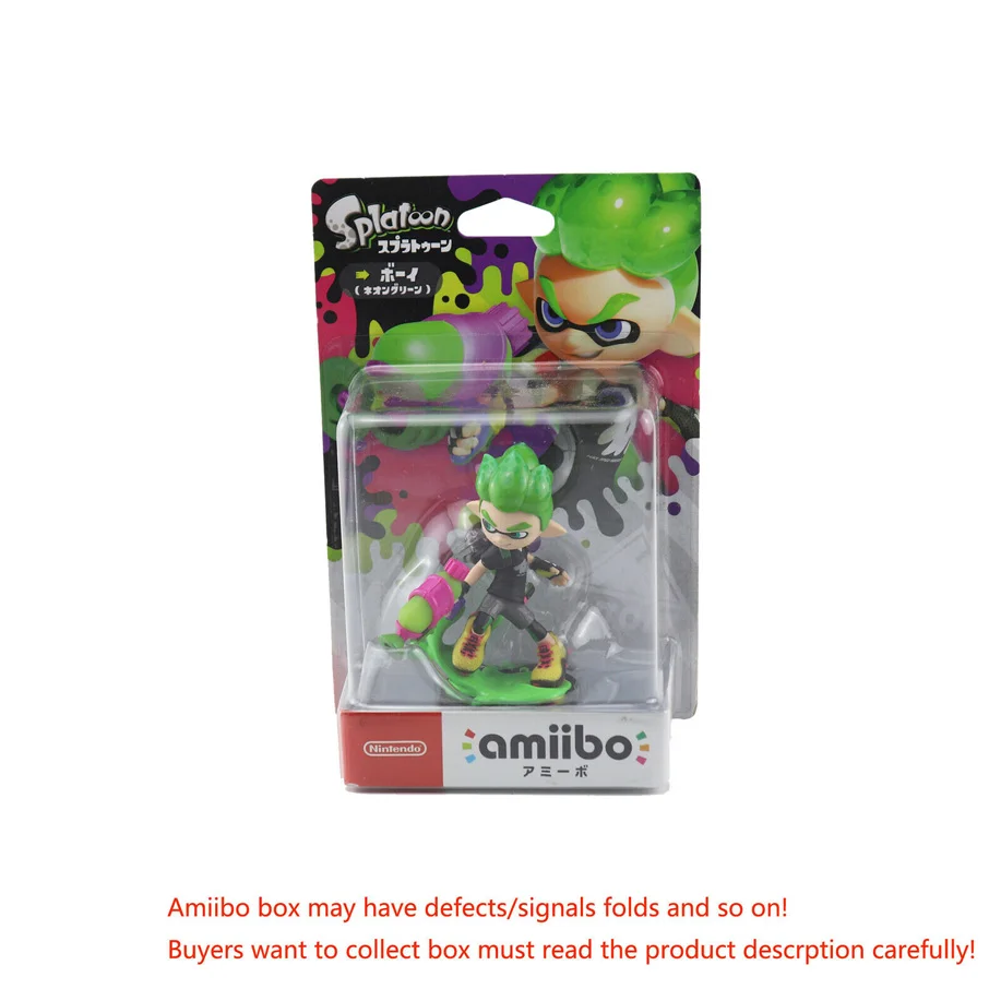 Nintendo Switch Amiibo Splatoon 2 фигурки NFC Inkling мальчик девочка кальмар жемчуг Марина